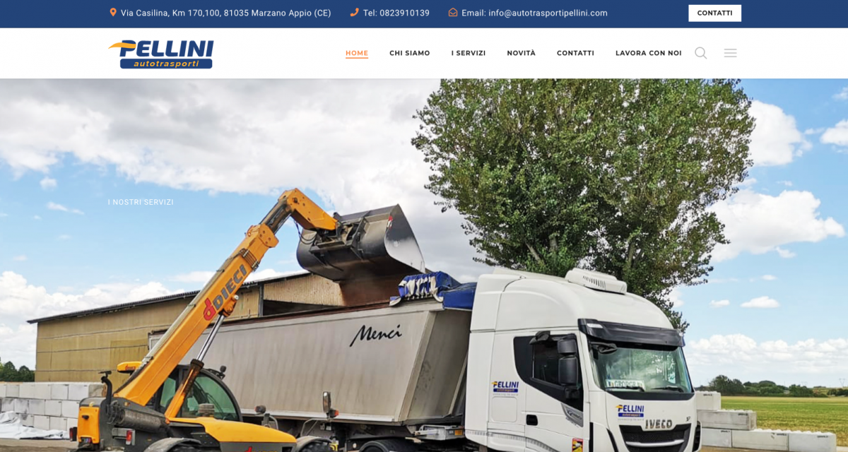 Il nuovo sito web on-line